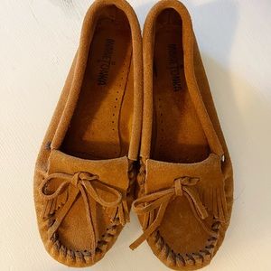 Minnetonka Women’s Kilty Moccasins